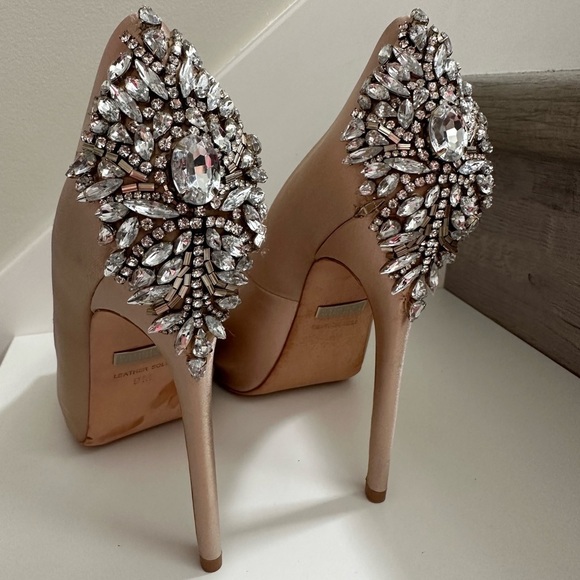 BADGLEY MISCHKA
Kiara Embellished
Peep-toe Pump size 9 Heels - Picture 4 of 14